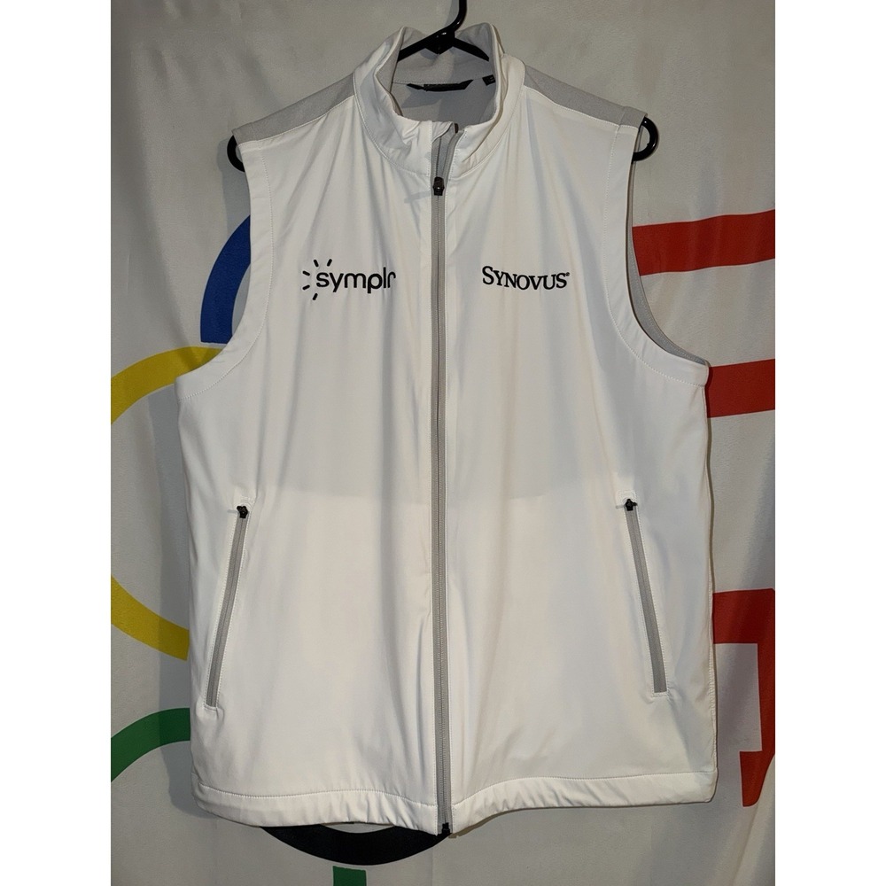 Dunning Tour Golf Vest Medium Synovus Symplr Russell Henley